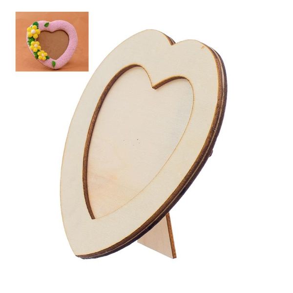 

frames and mouldings lovely love heart wooden po/picture frame rahmen holder diy home decor