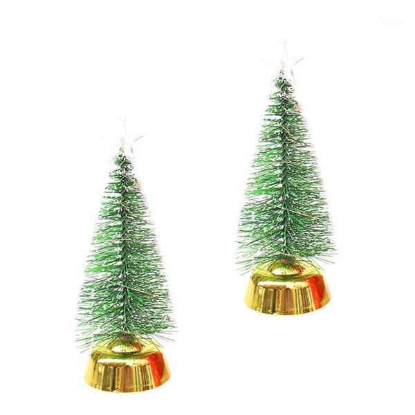

christmas decorations 2pcs glowing tabletree party ornament festival