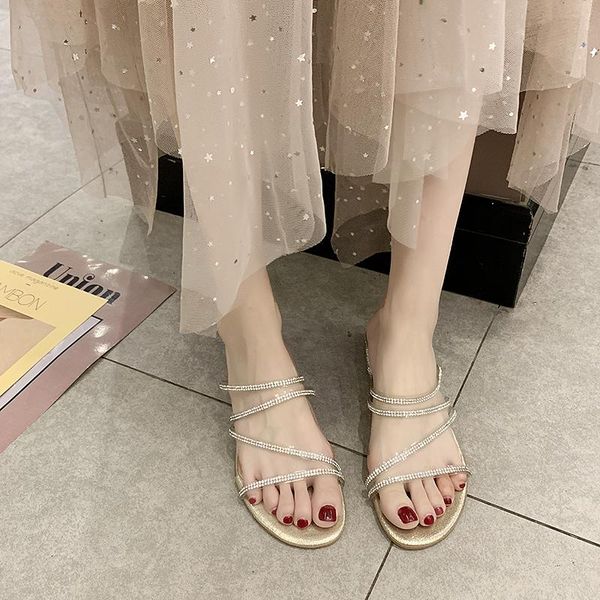 

the spring fashionable joker fairy wind sandals, Black