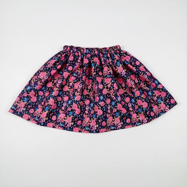 

printed flower children baby girl women skirts summer tutu fashion princess pettiskirt kids clothes usa vestido, Blue