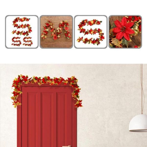 

decorative flowers & wreaths sturdy weather resistant require no maintenance christmas artificial vines party decor