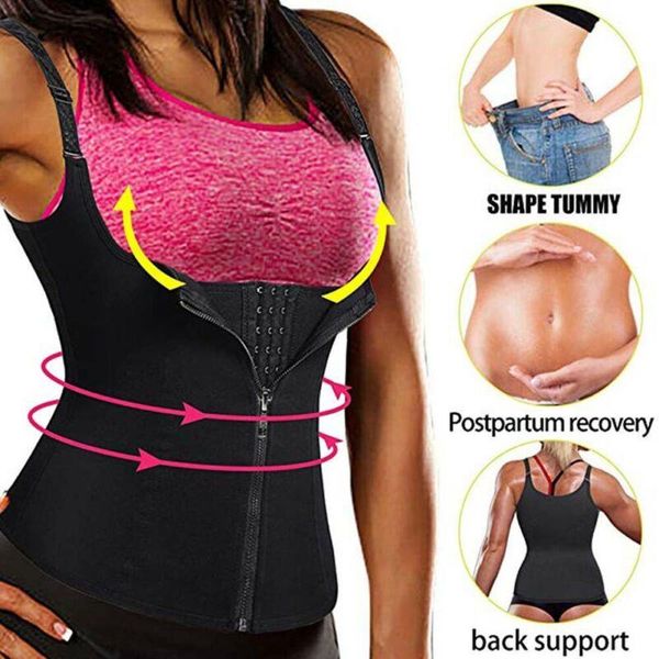 

body slimming waist trainer cincher underbust plus size corset sports belts, Black;brown