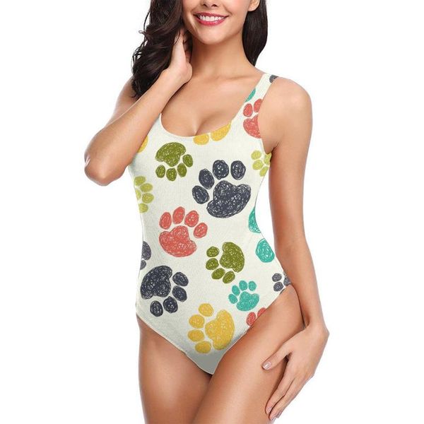 

one-piece suits women swimsuit cute dream colorful animal
