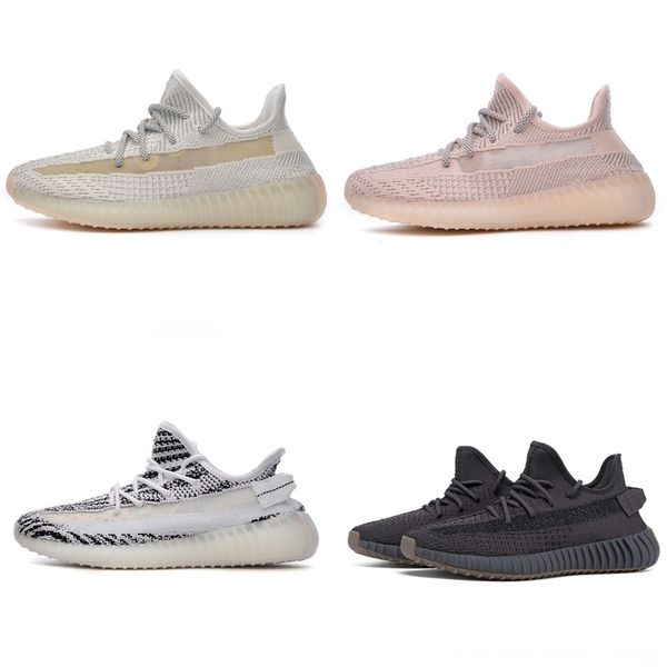 

hj5ut selling with box kanyewest vvsun running shoes 350 for men women runner safflower boost azael azareth west alvah 350 alien, Black