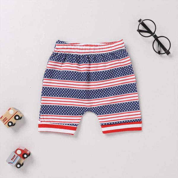 

independence day summer causal boys clothes sets letter printed sleeveless vest shorts 0 4y, White