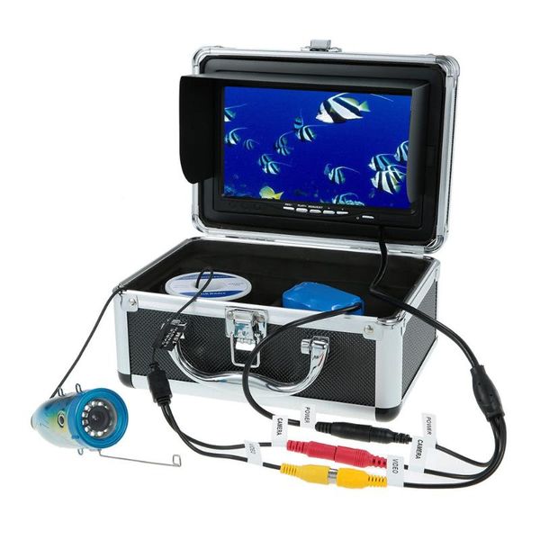 

cameras 15m/30m/50m cable 7inch screen 720p 1000tvl underwater fishing camera video dvr recording the viewing angle 92degree