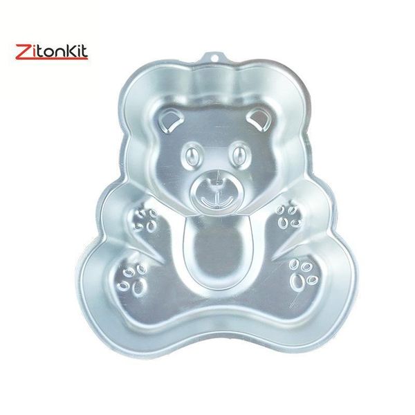 

mats & pads bear cake mold aluminum alloy diy baking tools kitchen