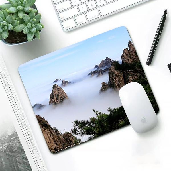 

mouse pads & wrist rests beautiful natural landscape small gaming pad 180x220mm waterproof mousepad gamer computer desk mat