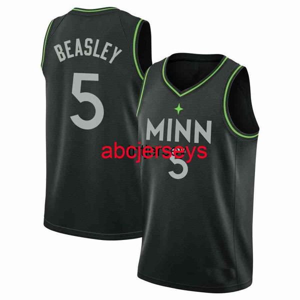 

custom malik beasley #5 2021 swingman jersey stitched mens women youth xs-6xl basketball jerseys, Black