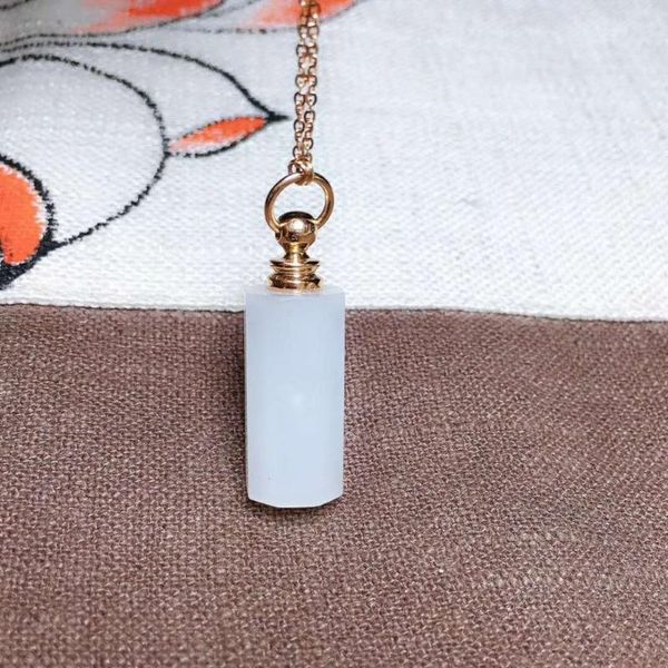 

lockets 18k gold and tian baiyu clavicle chainh44#, Silver