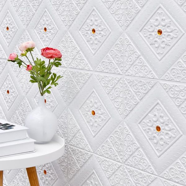 

wallpapers diy 3d brick pe foam wall stickers panels room decal stone decoration embossed living kids safty bedroom home decor