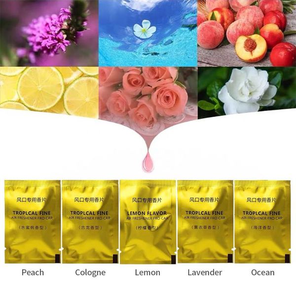 

car air freshener 10pcs/lot outlet replacement vent perfume refill fragrances aroma diffuser
