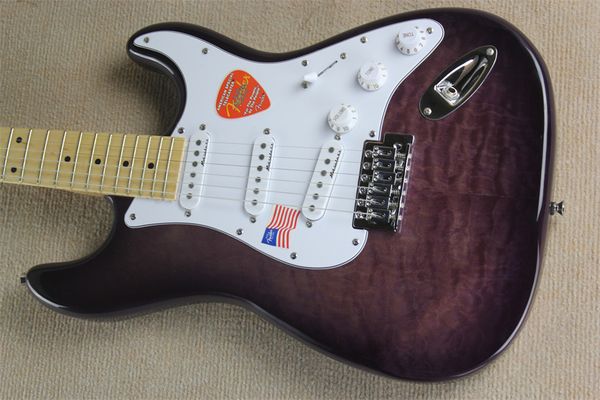 

factory store blue body maple neck fretboard st 6 strings electric guitar guitarra