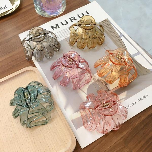 

hair accessories fashion women girls ocs shaped large clips thick plastic clamp