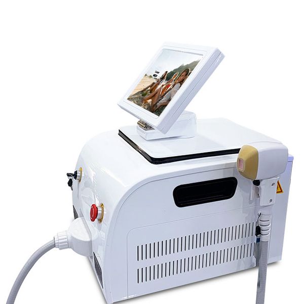 

808nm diode laser hair removal machine 1000w bars made in germany, Black