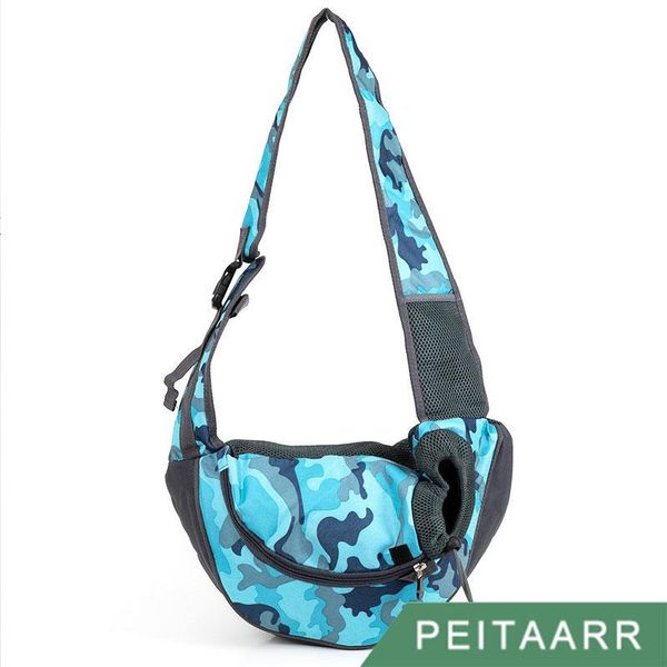 

[peitaarr] pet supplies outing carrier diagonal bag backpack cats puppy small dogs breathable portable oxford cloth waterproof dog car seat