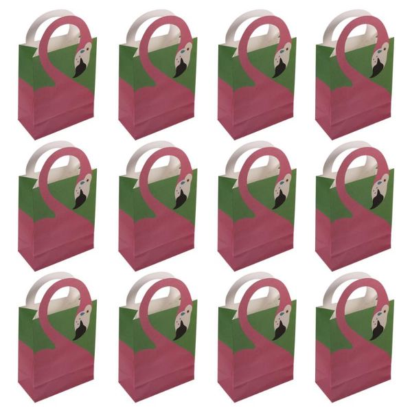 

gift wrap 12pcs exquisite handle bag durable hawaii party handbag stylish bags