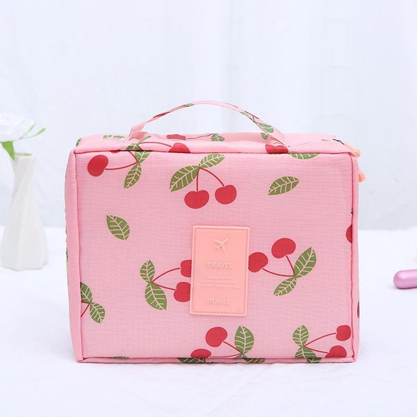 

storage bags korean-style multi-function travel bag portable makeup bag-print waterproof