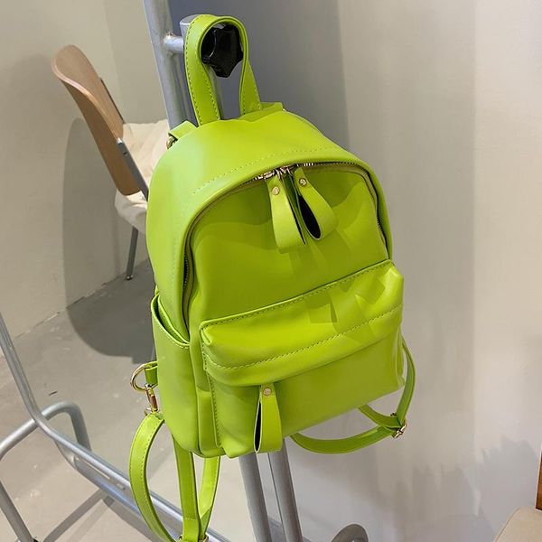 

backpack style doranmi solid schoolbag women's backpacks 2021 large capacity female rucksacks casual book shoulder back bags mochila sb