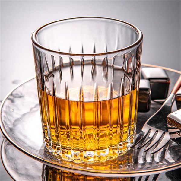 

wine glasses 2pcs/set creative transparent liquor spirits glass household brandy beer cups lead-whiskey mug for bar drinkware