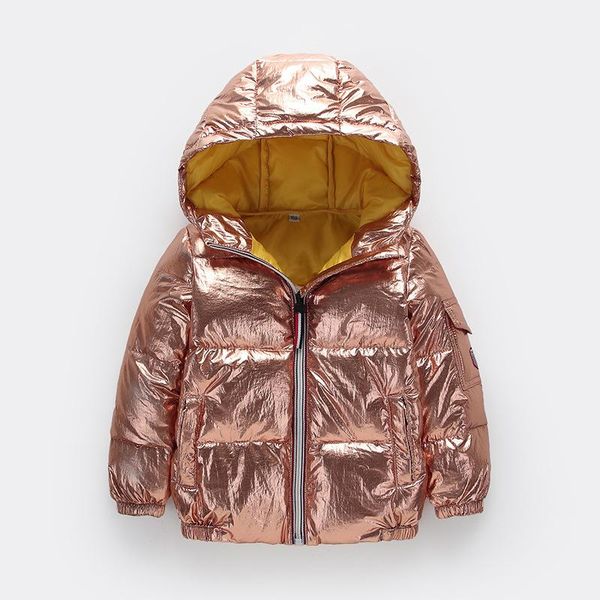 

coat baby girl winter korean style children's feather bread down clothing candy thickened cap boys jacket coats ca047, Blue;gray