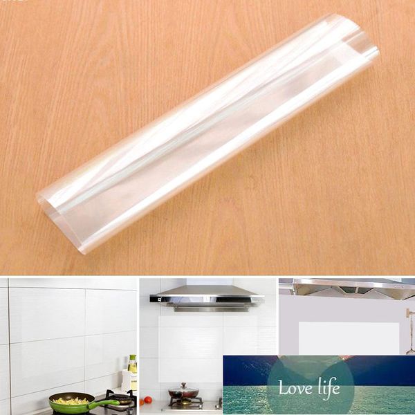 Cozinha transparente adesivo de parede à prova de óleo à prova d 'água anti-óleo resistente ao calor autoperfesivo papel de parede
