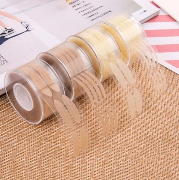 Beauty600Pcs Eye Lift Strips Tape Clear Grey Stripe Big Eyes Invisible Fold Sticker Strumento per il trucco Altri articoli per la bellezza della salute Drop Delivery 20