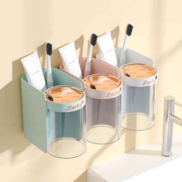

bath accessory set multi-function toothbrush holder plastic cup bathroom accessories toothpaste dispenser shaver storage decoration kit