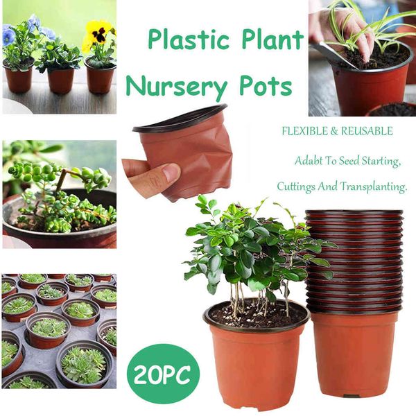 

20/50 seed starting pot flower container for succulent flexible seedlings