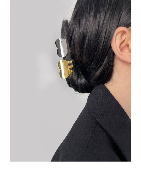 

hair clips & barrettes timeless wonder stunning brass geo women jewelry accessories kpop trendy punk ins runway designer fancy emo, Golden;silver