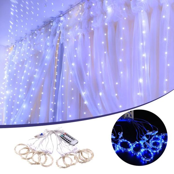 

strings led window curtain string light wedding party home garden bedroom outdoor indoor wall decorations birthday christmas decoration