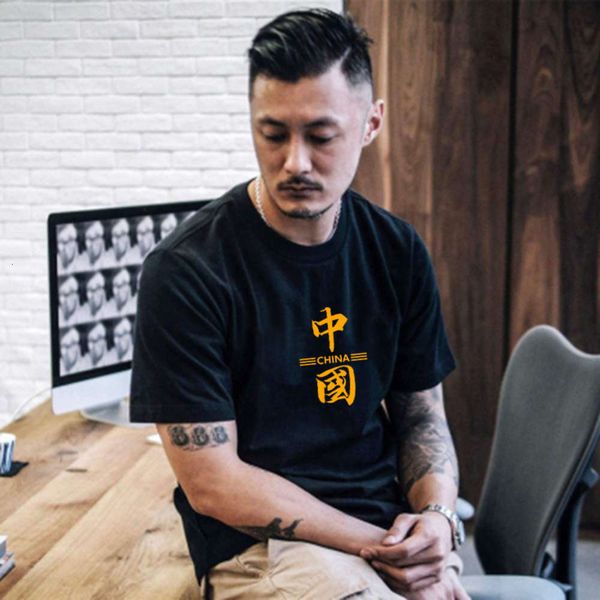 

t-shirt trendy brand cotton student dress round neck summer, White;black