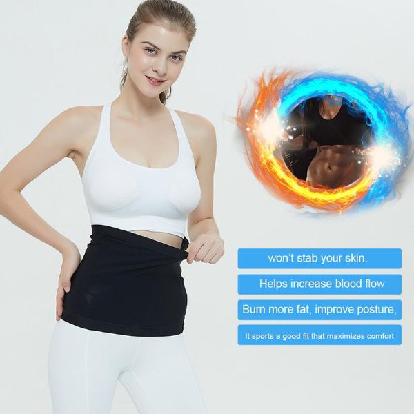 

women enhancer gym waist trainer weight loss fitness sports trimmer belt workout slimming yoga sweat sauna effect body shaper resistance ban