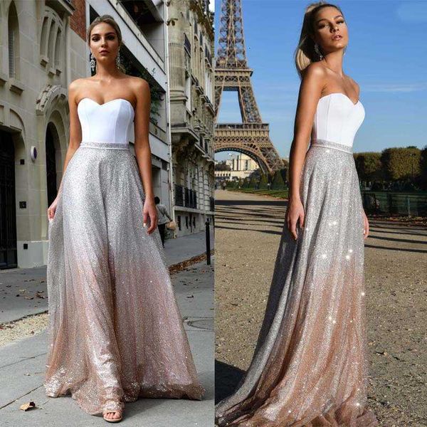 

luxury evening dress women's sleevels bra in 2021, Black;gray