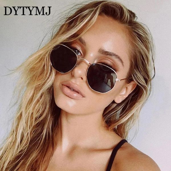

sunglasses dytymj classic alloy frame women 2021 square sun glasses for men retro mirror gafas, White;black