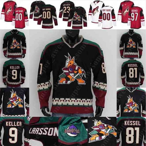 

goodjjob Arizona Coyotes Jersey Phil Kessel Clayton Keller Taylor Hall Nick Schmaltz Derek Stepan Antti Raanta Darcy Kuemper Oliver Ekman-Larsson, Colour 17