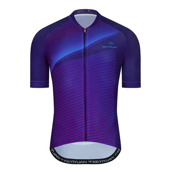 

racing jackets keyiyuan 2021 summer men short sleeve cycling jersey road mountain bicycle shirt outdoor mtb bike sports clothing, Black;red