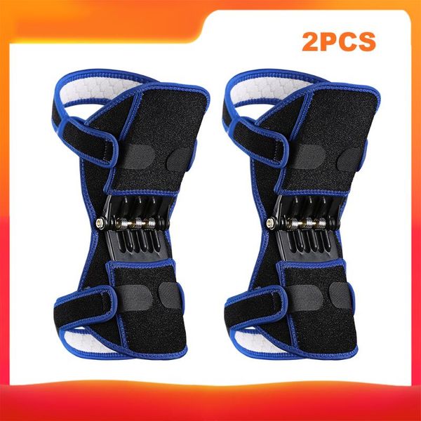 

elbow & knee pads lixada joint support breathable power lift protector rebound brace spring force, Black;gray