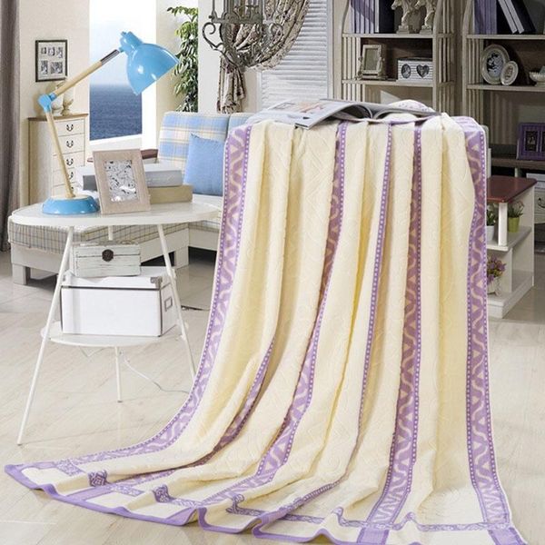 

blankets cotton gauze muslin throw blanket on the bed crib stroller cover bedsheet soft and comfortable bedding coverlet mantas