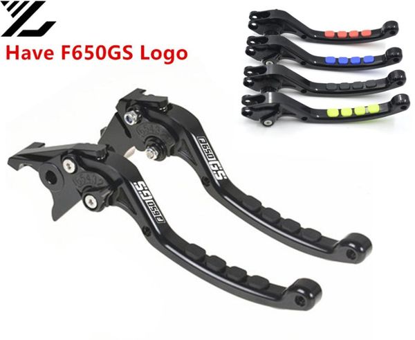 

for f650gs f650 gs 650gs 2003-2007 logo motorbike brake lever cnc motorcycle clutch aluminum adjustable brakes