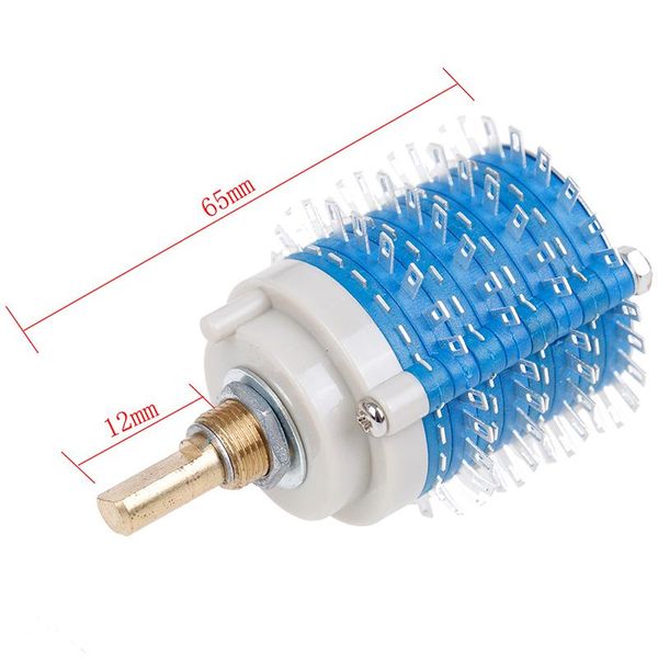 

smart power plugs 1pc 4 pole 24 step 4*24 rotary switch attenuator volume control diy potentiometer