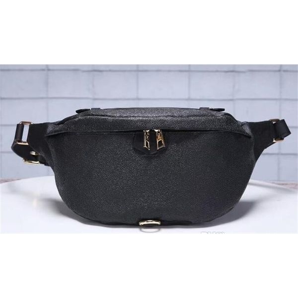 

3 brand bags bumbag 43644 bum famous colors genuine cross body shoulder bag canvas pack fanny waist stlye leather purs mbmfc