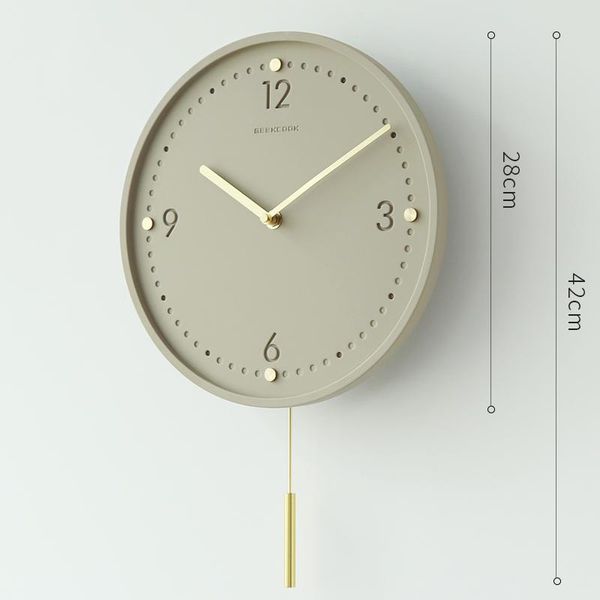 

wall clocks quartz modern design clock battery powered simple living room silent luxury relog de pared home ad50wc