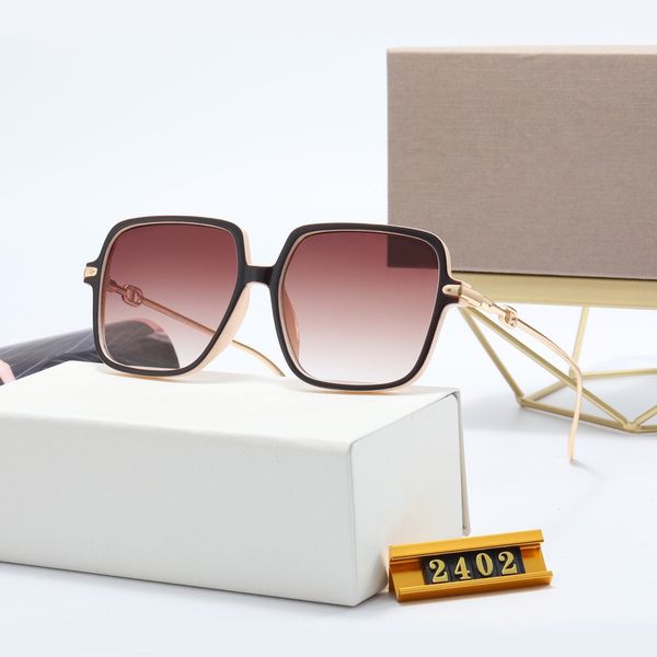 

designer men's and women's sunglasses luxury outdoor sunshade pc frame fashion classic glasses, White;black