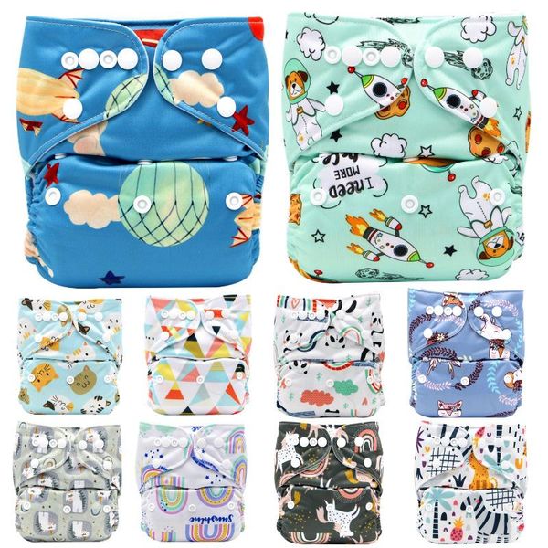 

asenappy baby pocket washable reusable cloth nappy diaper only (no insert) diapers