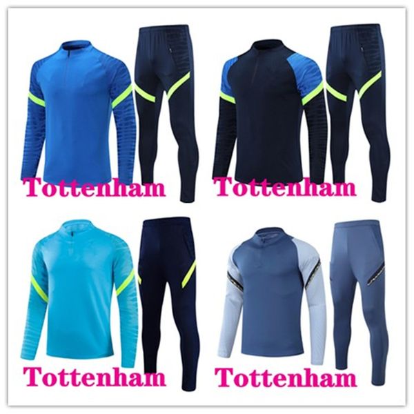 

2021 2022 men soccer training suit jacket football tracksuit camisola de futebol 21/22 maillot foot jogging tracksuits, Black