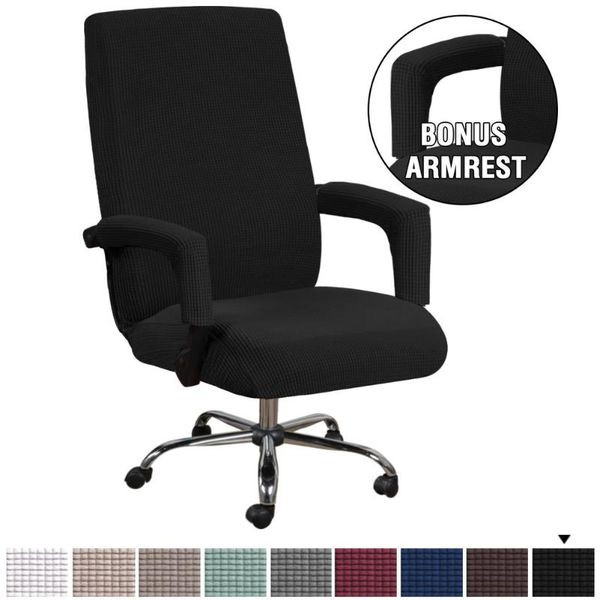 

thicken spandex computer chair cover washable removable elastic office easy seat home decor covers