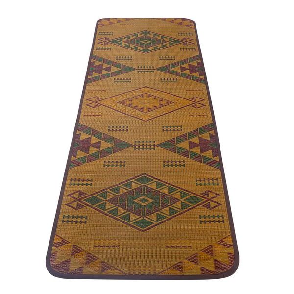 

carpets rush floor mat for yoga, pilates, stretching, meditation, buddhism,floor & fitness exercises rectangle tatami with carry bag