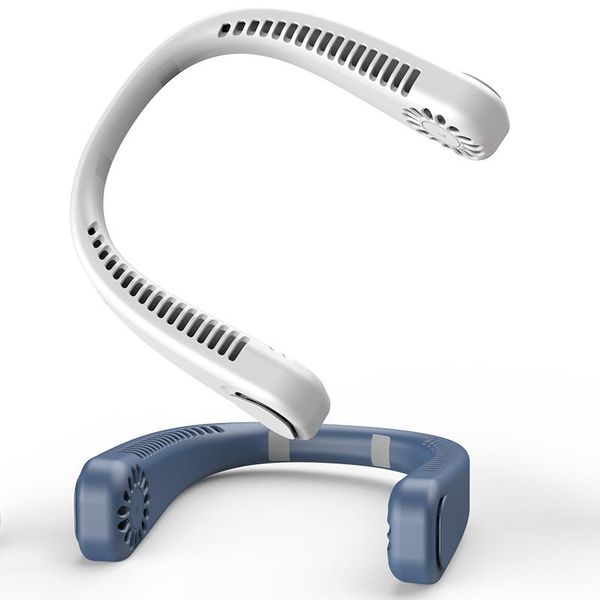 

smart electric toothbrush lazy hands bladeless sport hanging wearable neck fan