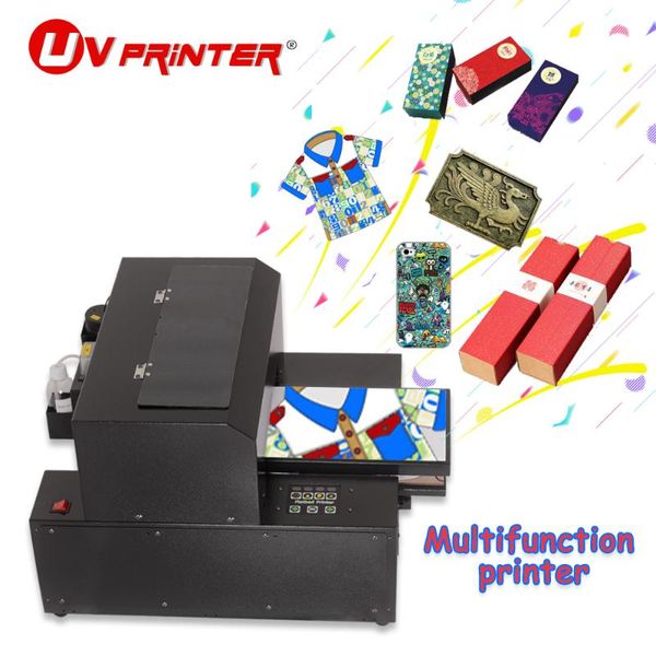 

small home 6-color uv inkjet printer for diy pattern custom printing flat cylindrical all-in-one machine portable printers